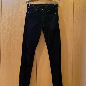 citizen of Humanity corduroy low-rise skinny jean